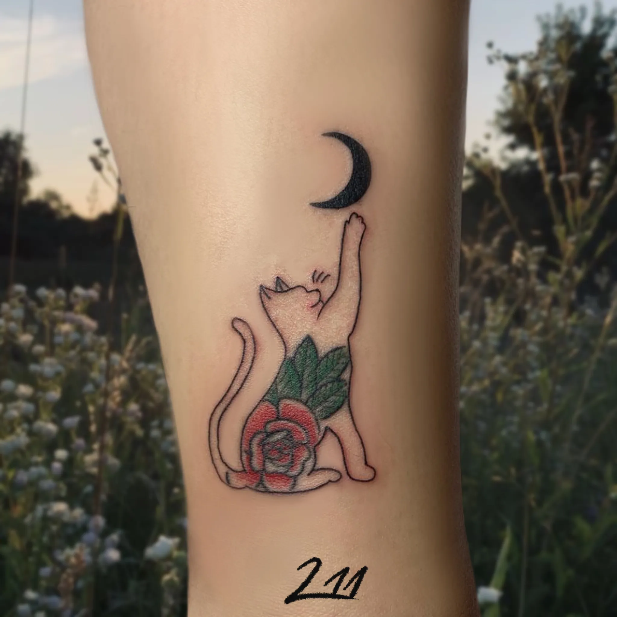 고양이 타투 - 1