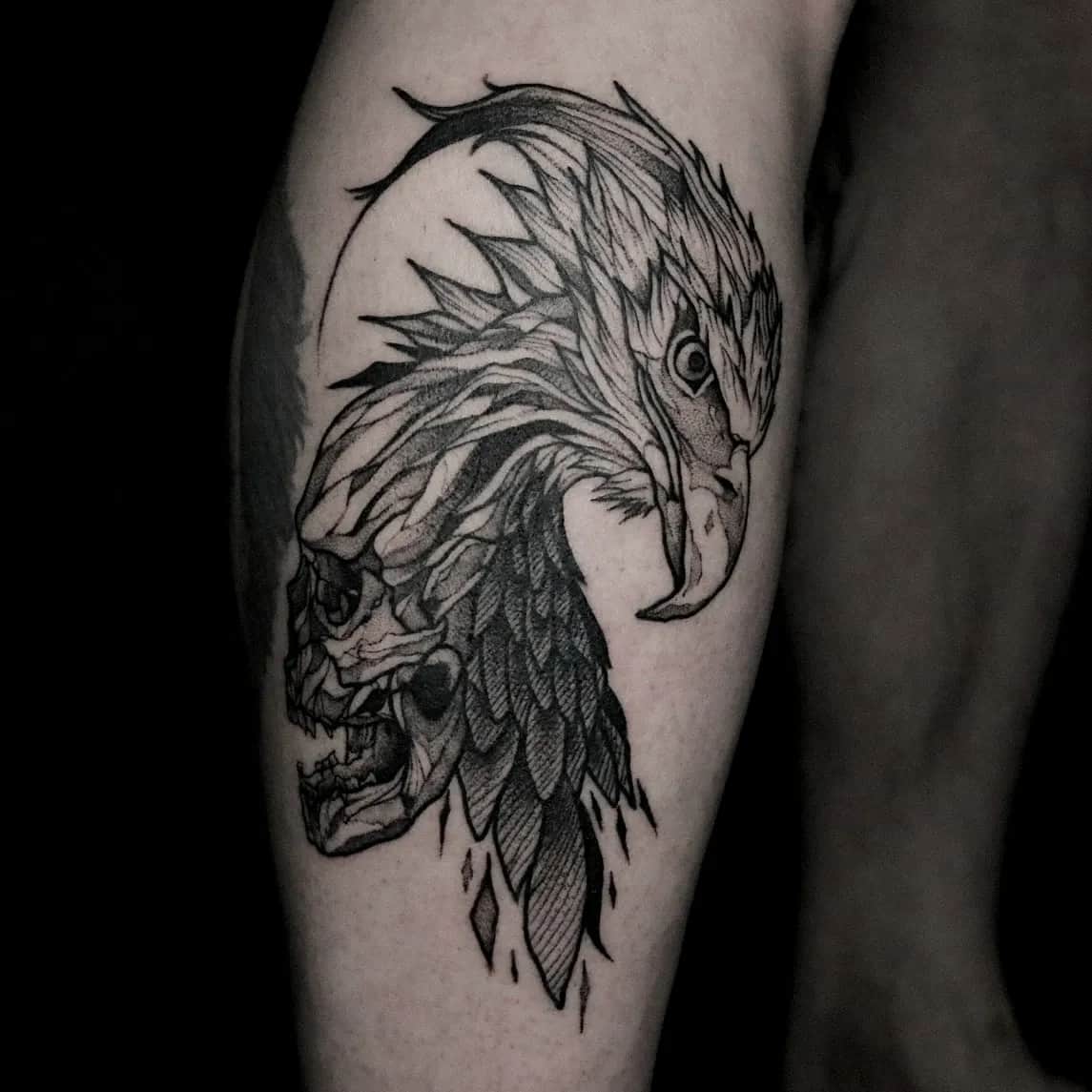 (인천타투/구월동타투)블랙워크 타투