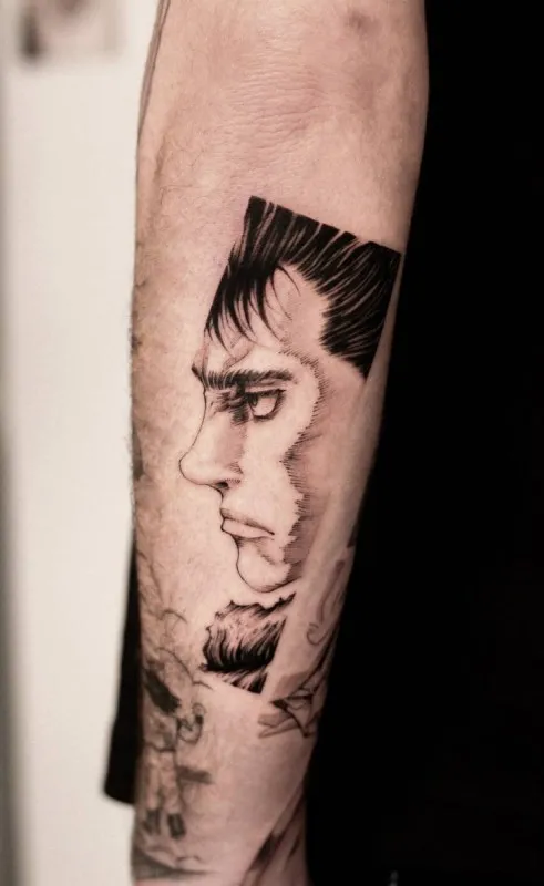 베르세르크, 애니타투, 만화타투