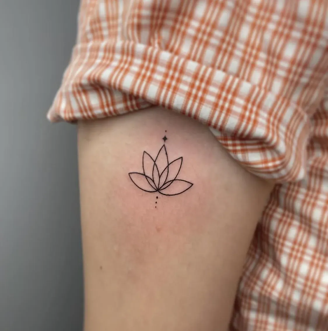 연꽃 라인아트