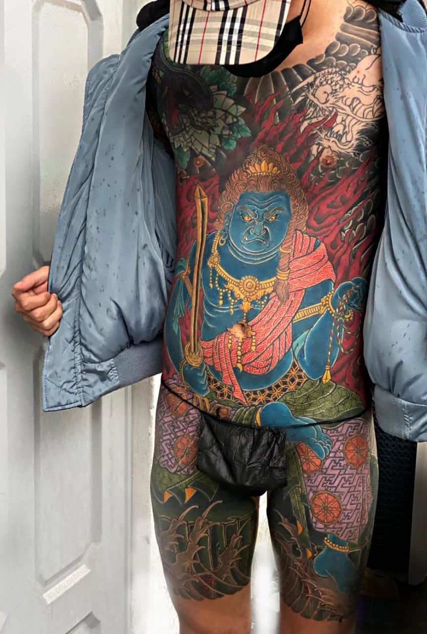 노잔디 타투 - 전신 이레즈미