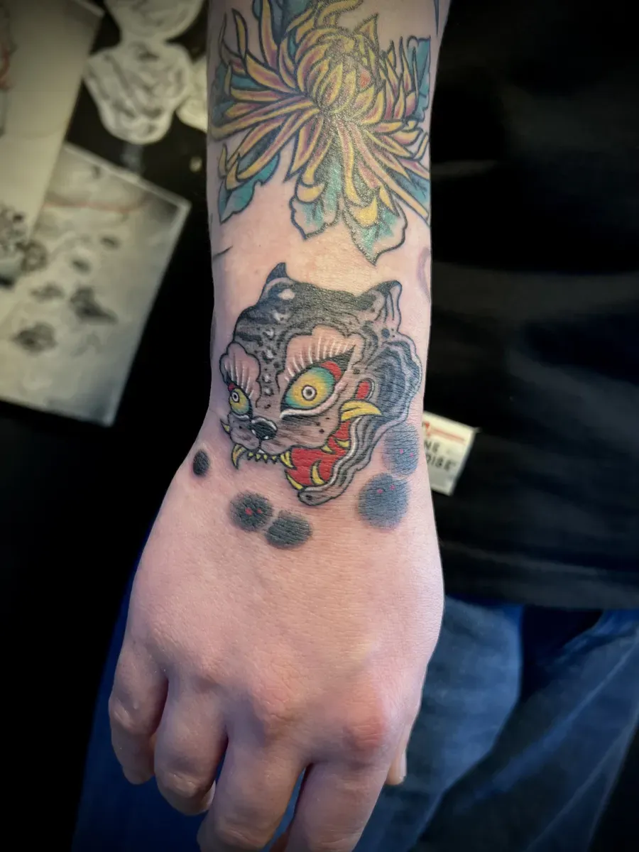 묘당타투 호랑이 - 1