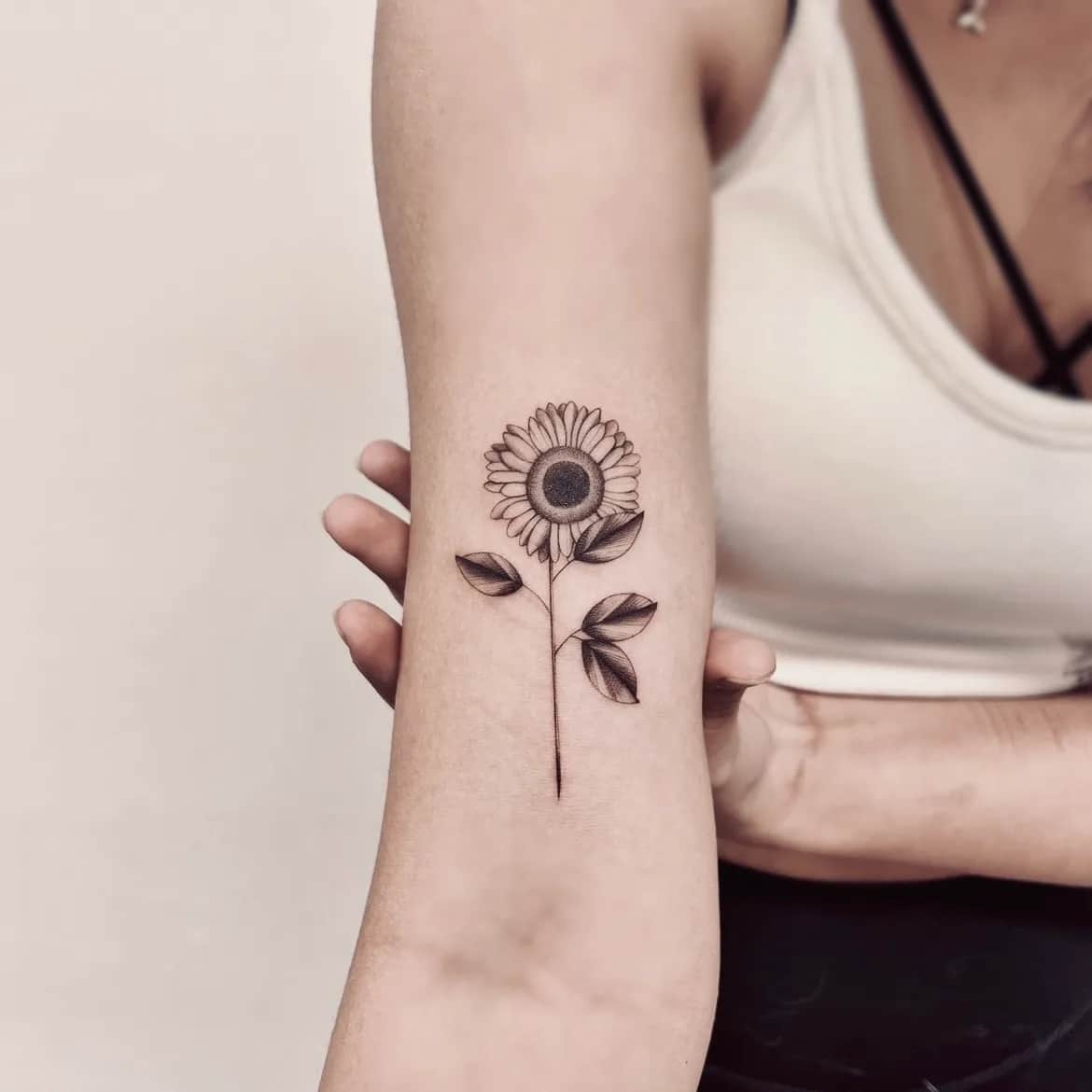 해바라기 한송이 🌻