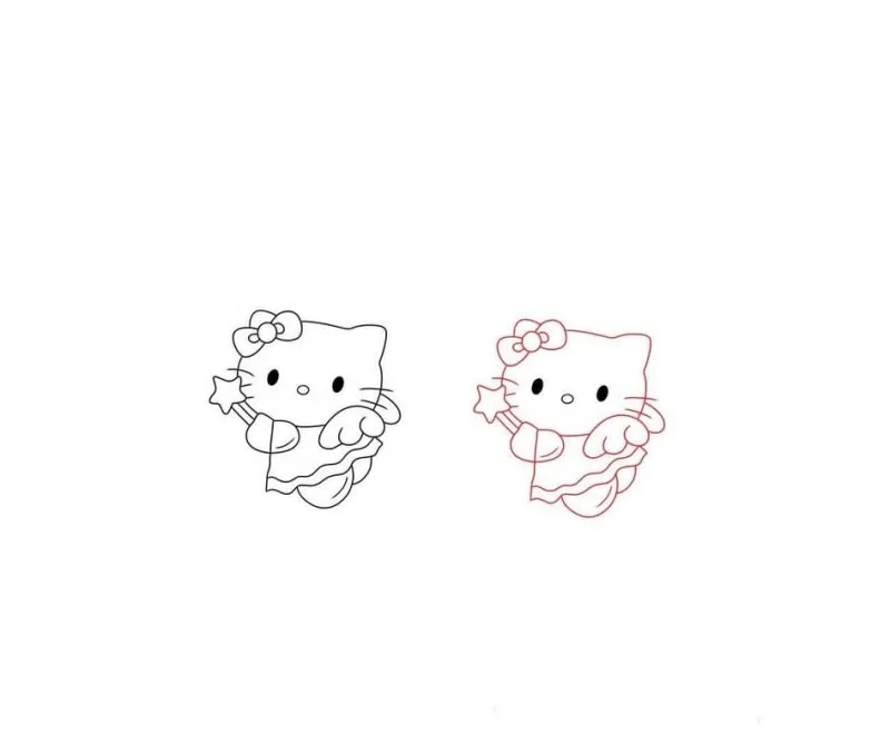 헬로키티 타투,홍대타투