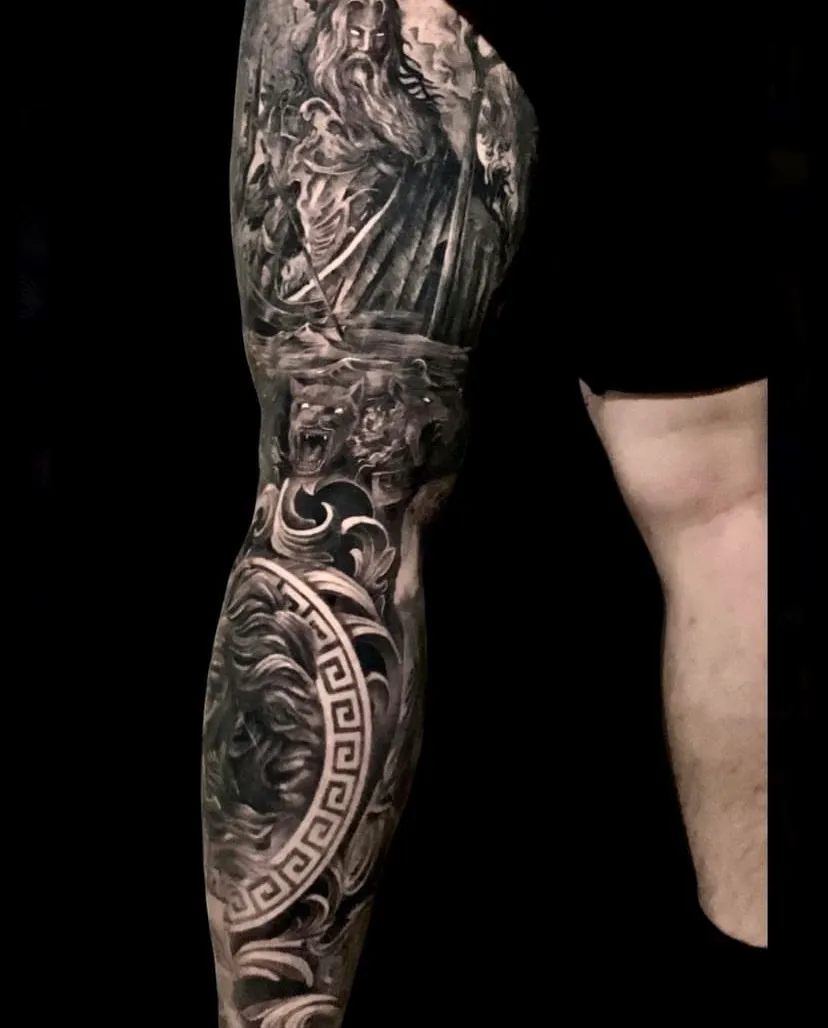 부산타투 서면타투 다리타투 블랙엔그레이