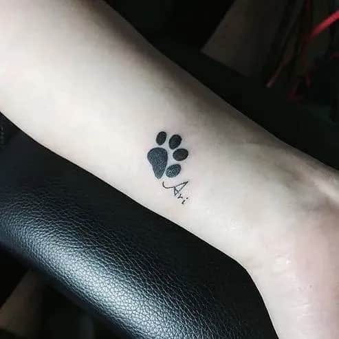 미니타투(발바닥)