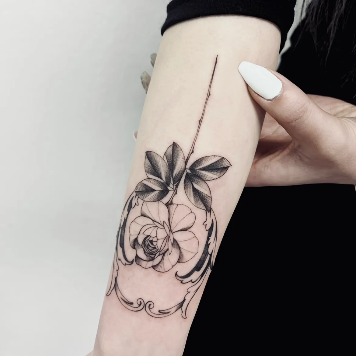 엔틱한 장미 한송이 🌹