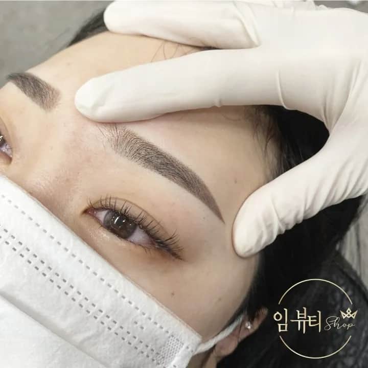 그라데이션눈썹