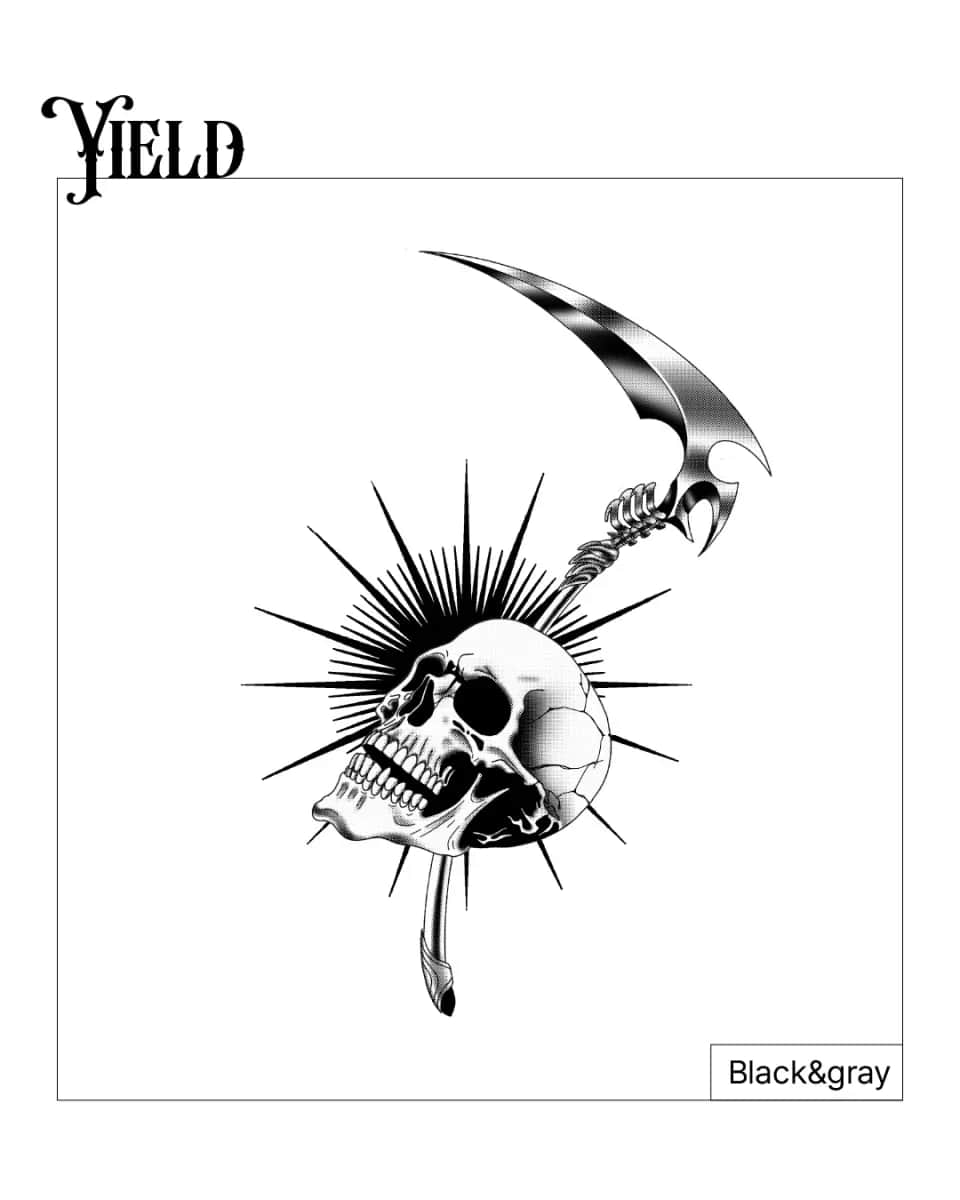 해골, 낫(Yield)
