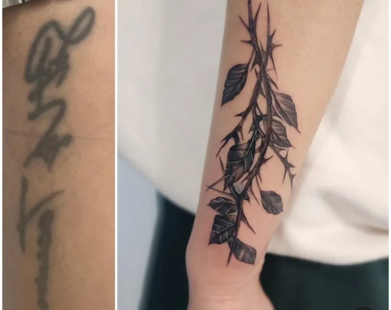 전주타투가시타투꽃타투커버업