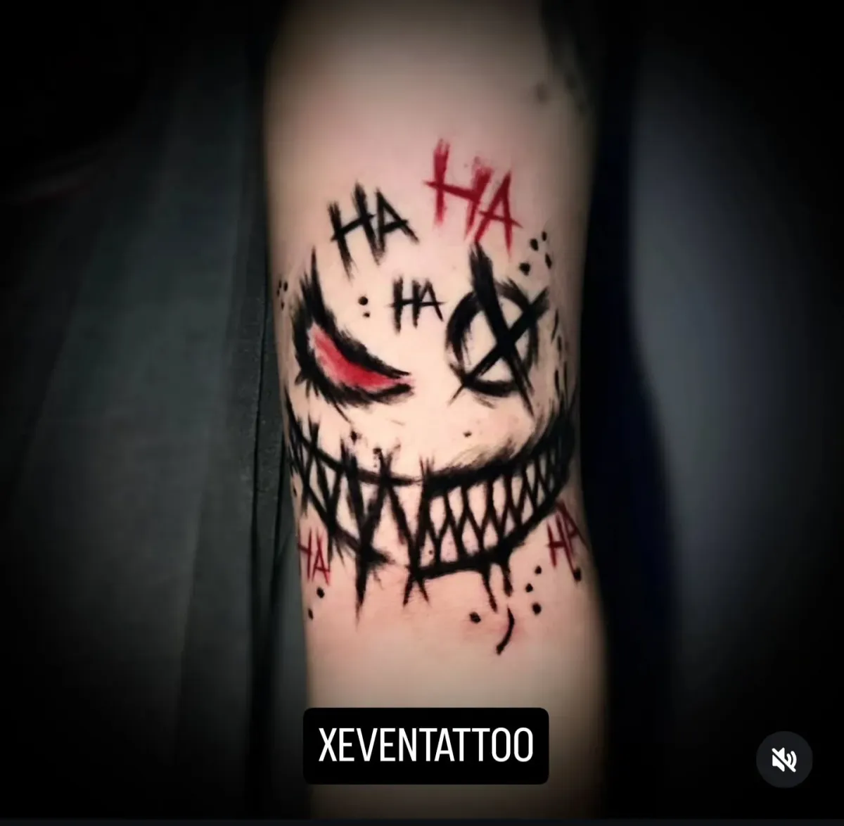 표정타투 스마일