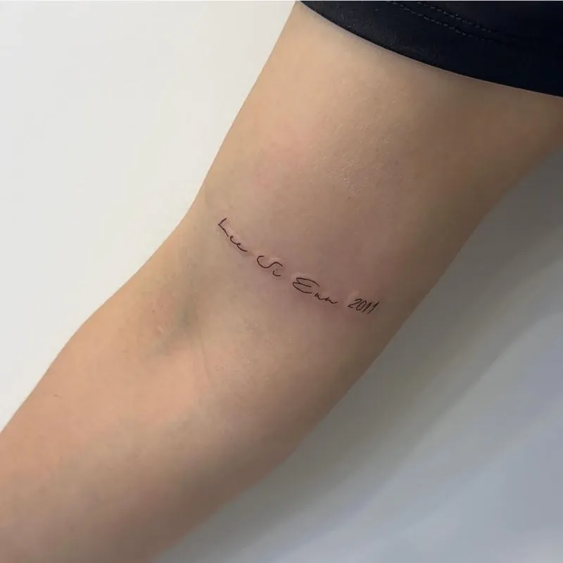 자녀이름 레터링 - 1