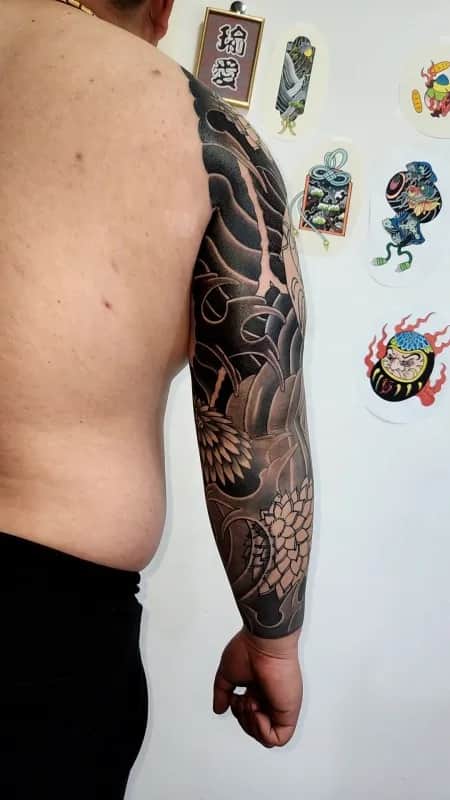 양가슴긴팔 대구타투 대구이레즈미 대구타투샵 대구남구타투