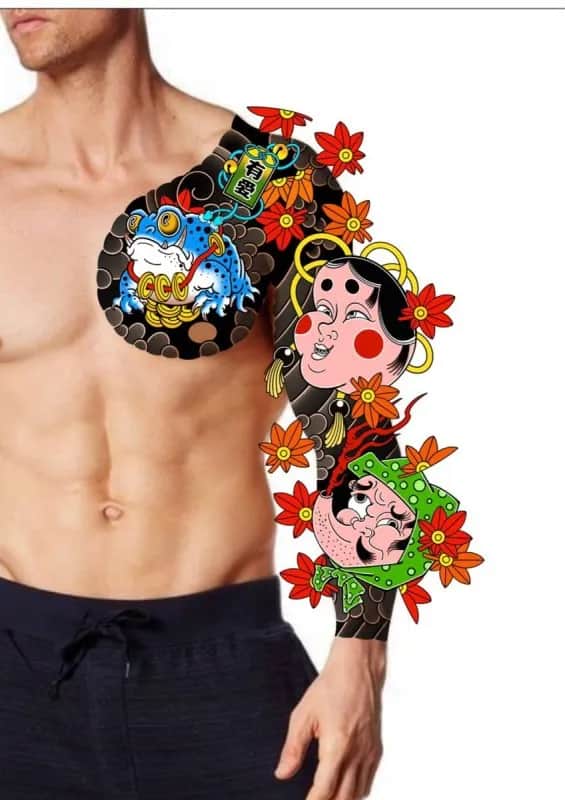 대구이레즈미, 멘찌라시, 횻토코, 오카메, 대구타투, 대구 가슴긴팔 이레즈미, 대구커버업타투, 대구커버업잘하는곳, 대구타투유애, 대구유애이레즈미.