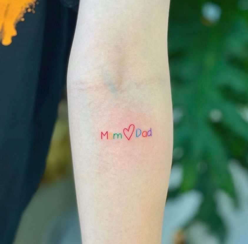 의미 있는 글귀를 감각적으로 표현한 작품