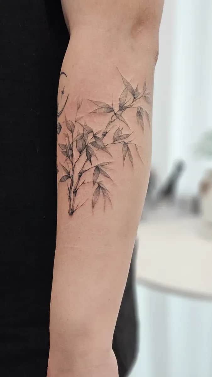 대나무 타투