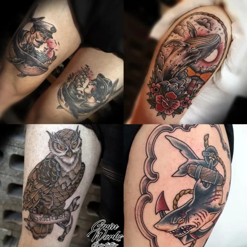 ●50%할인 스쿨타투● - 1