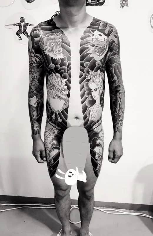 무네와리 진행중. 대구타투, 대구이레즈미, 대구남구타투, 대구앞산타투, 대구타투문의, 대구이레즈미문의, yuye