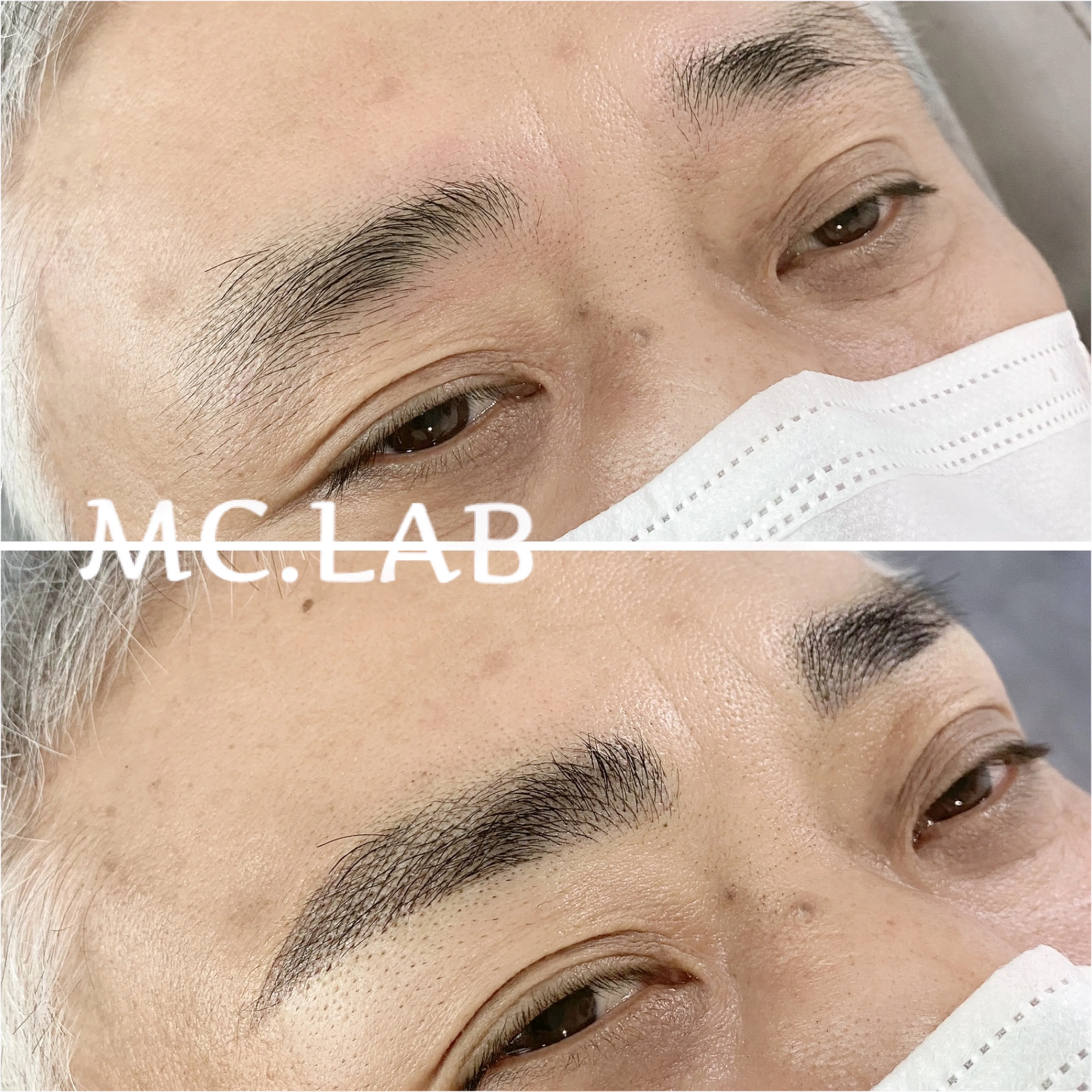 시니어 눈썹문신