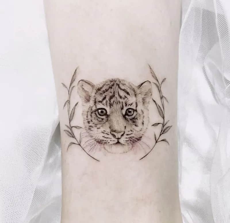 부산타투 서면타투 호랑이타투 감성타투