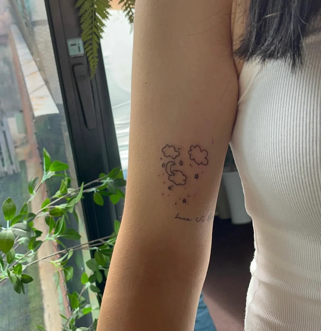 달타투,구름타투,낙서타투