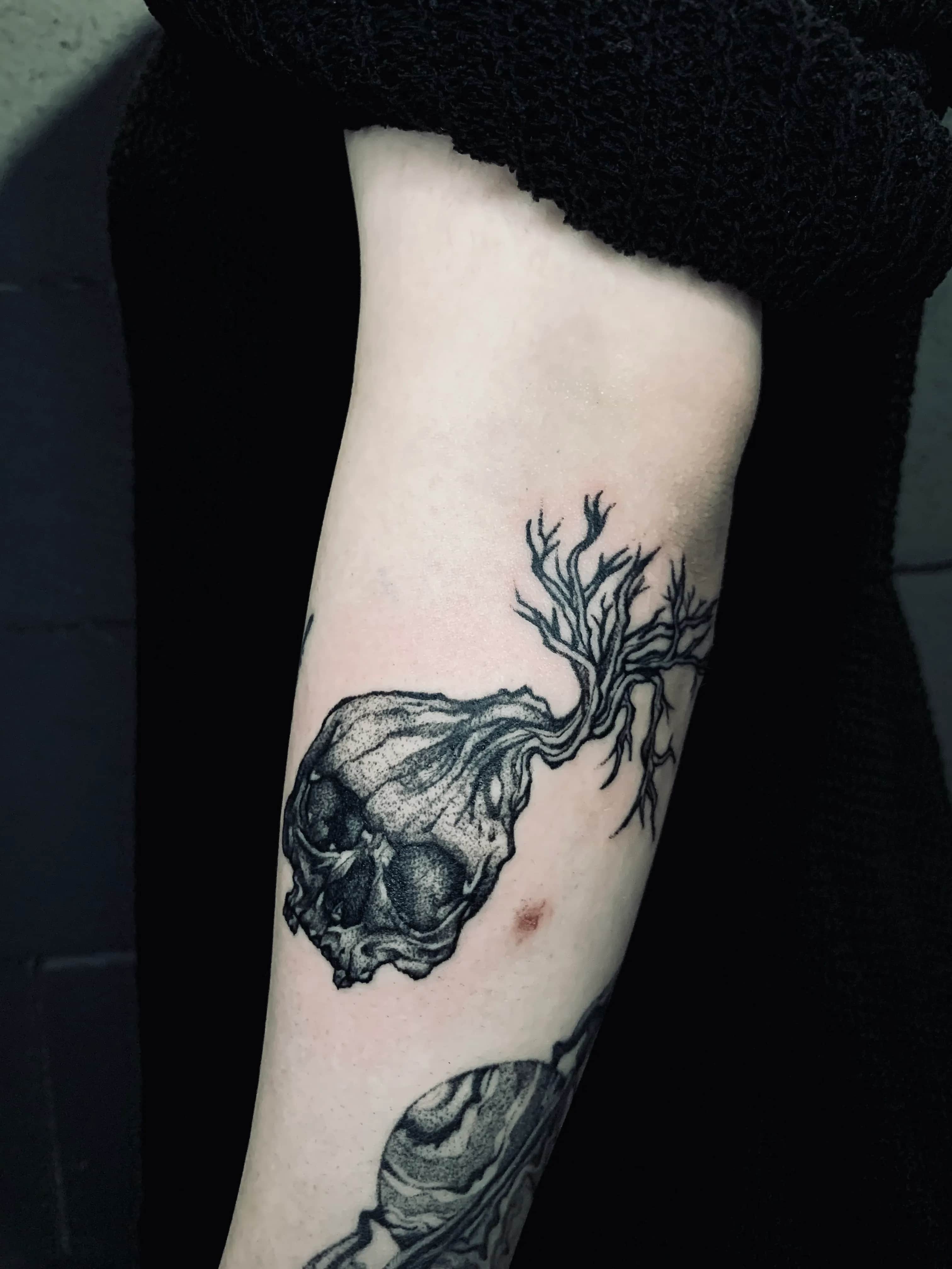 (인천/구월동)해골 타투