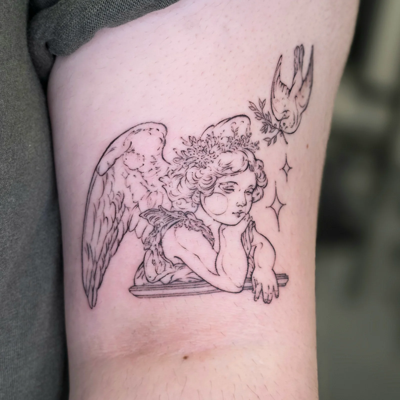 천사와 비둘기 🕊