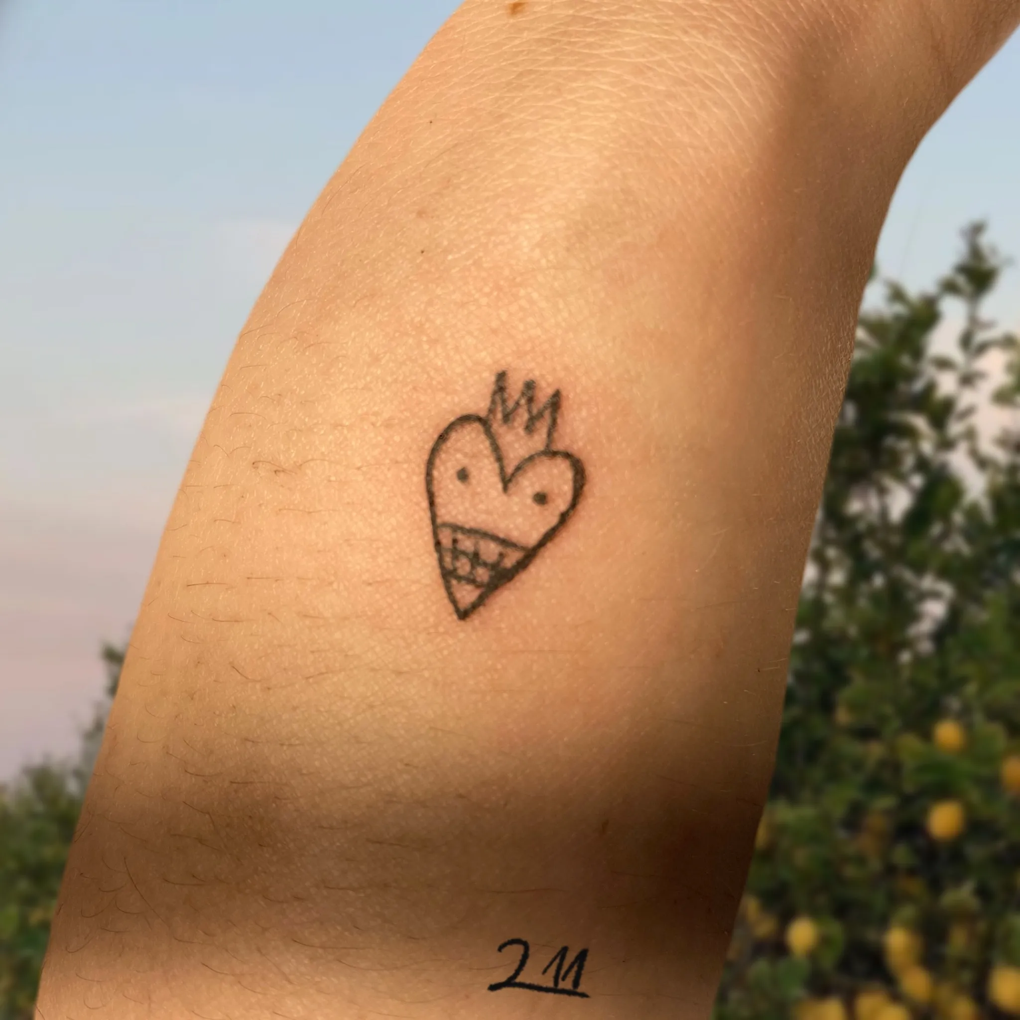 귀여운 두들 타투 - 1