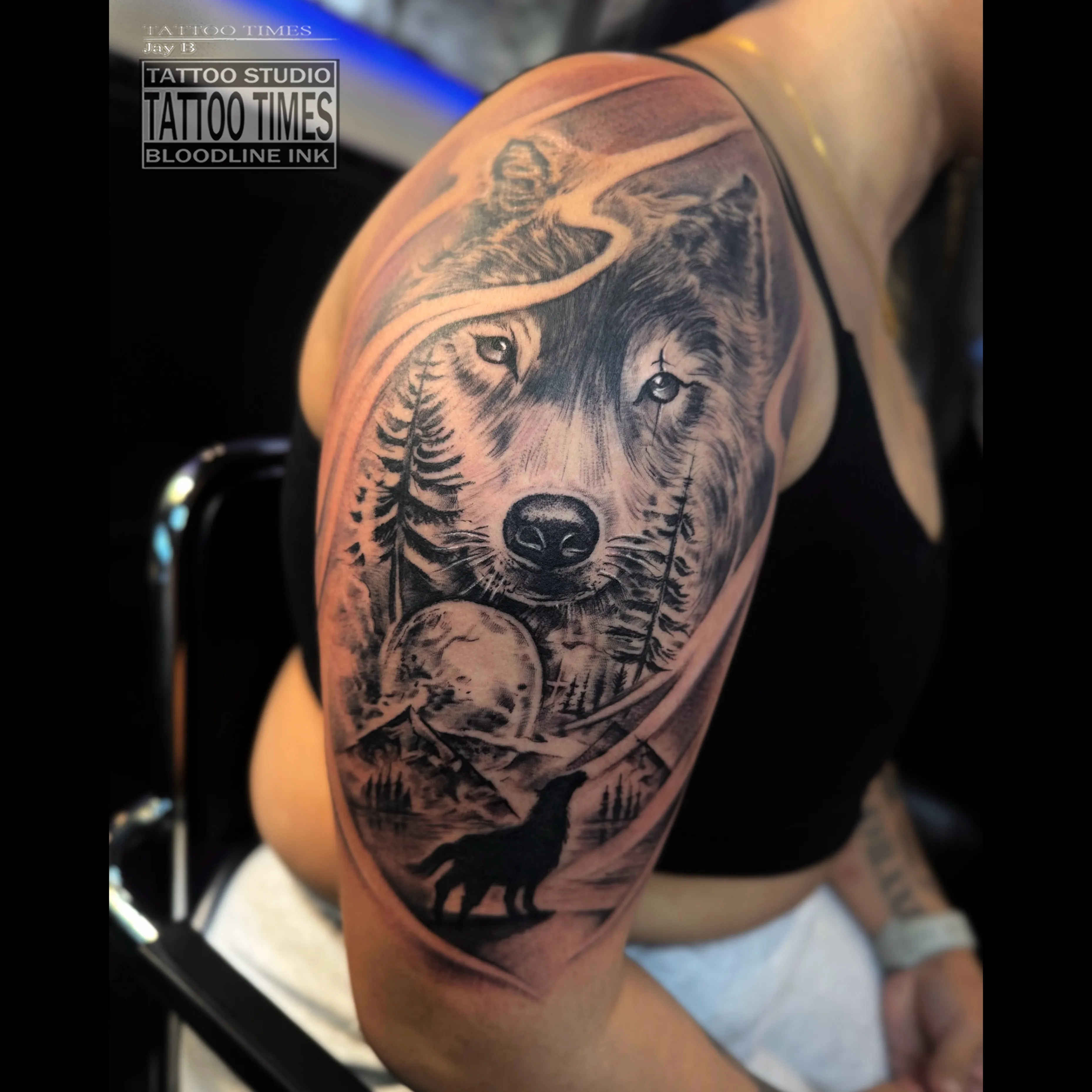 늑대 - 타투타임스