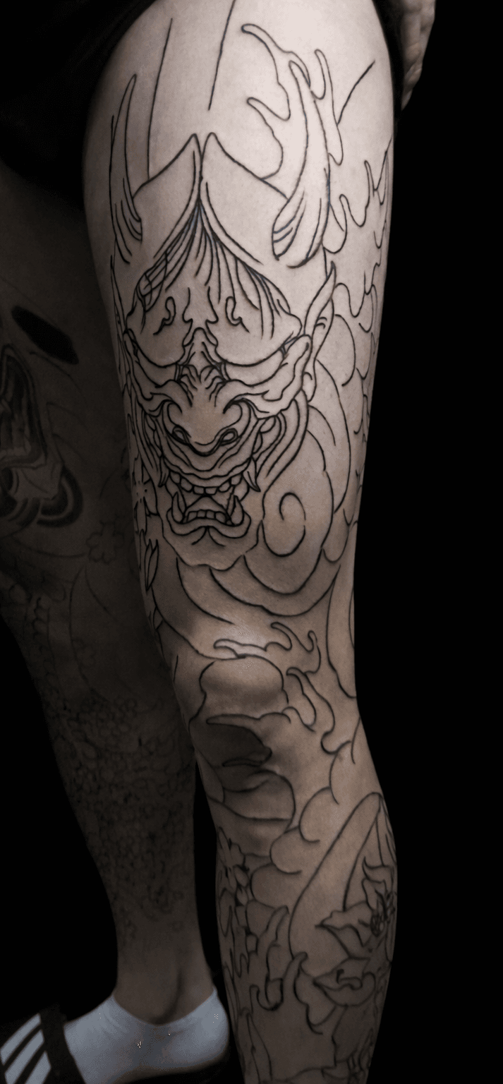 이레즈미 한야 라인(긴 다리)