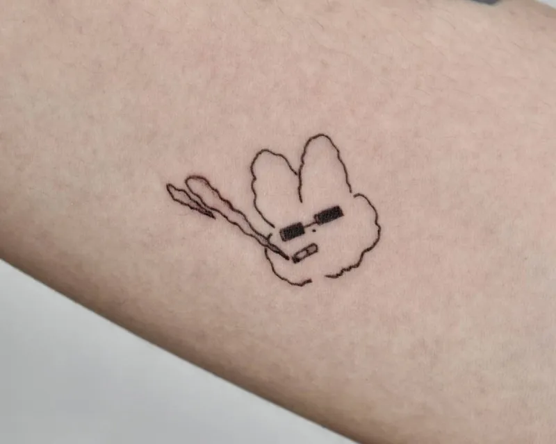 미니타투 토끼타투