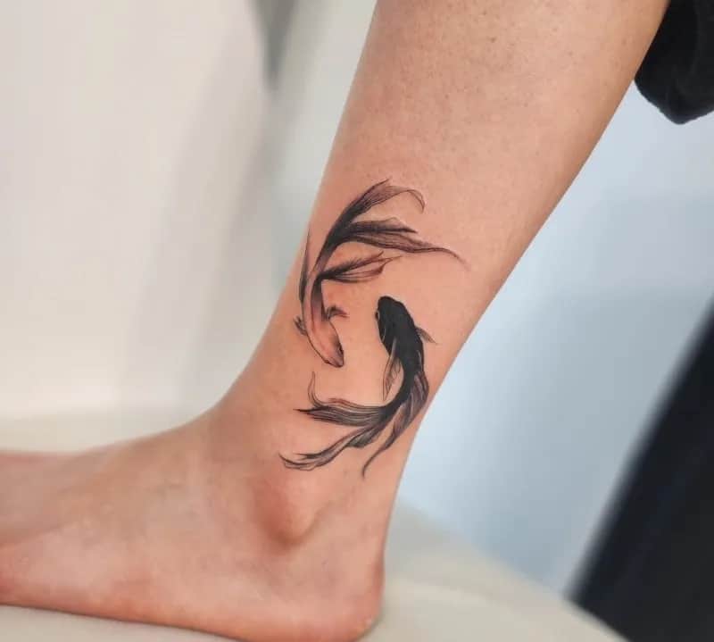 전주타투물고기타투금붕어타투