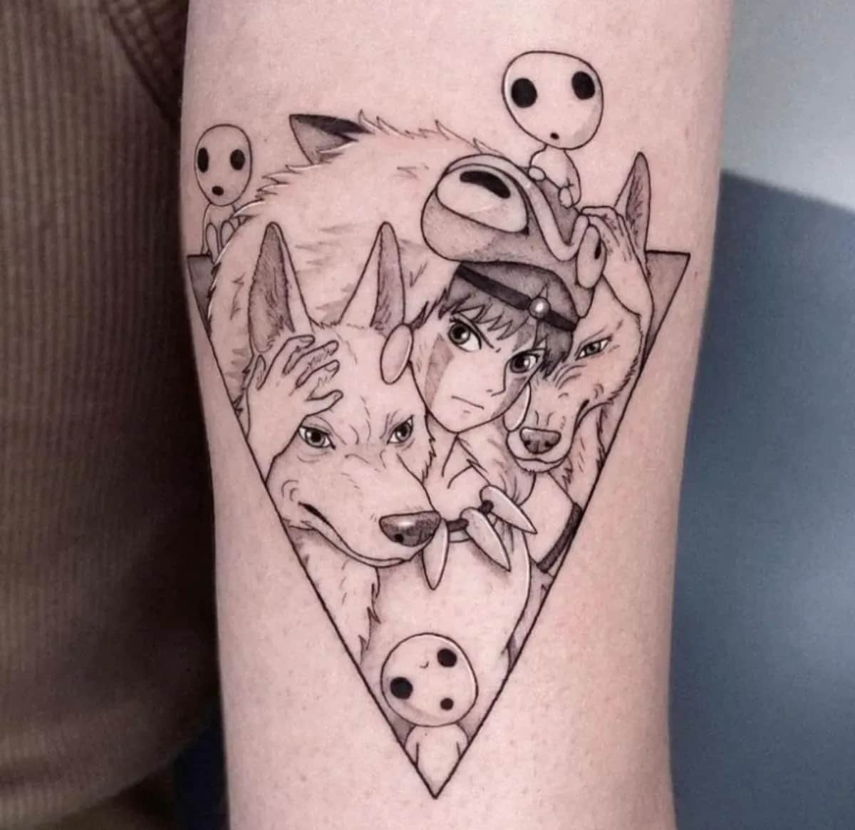 모노노케 히메 타투