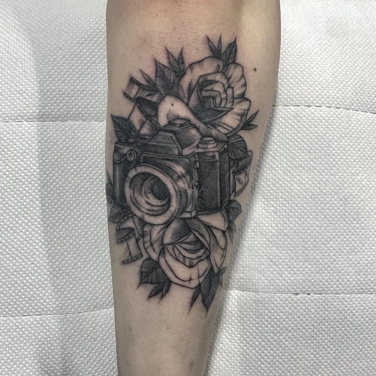 블랙워크 카메라타투 라인워크