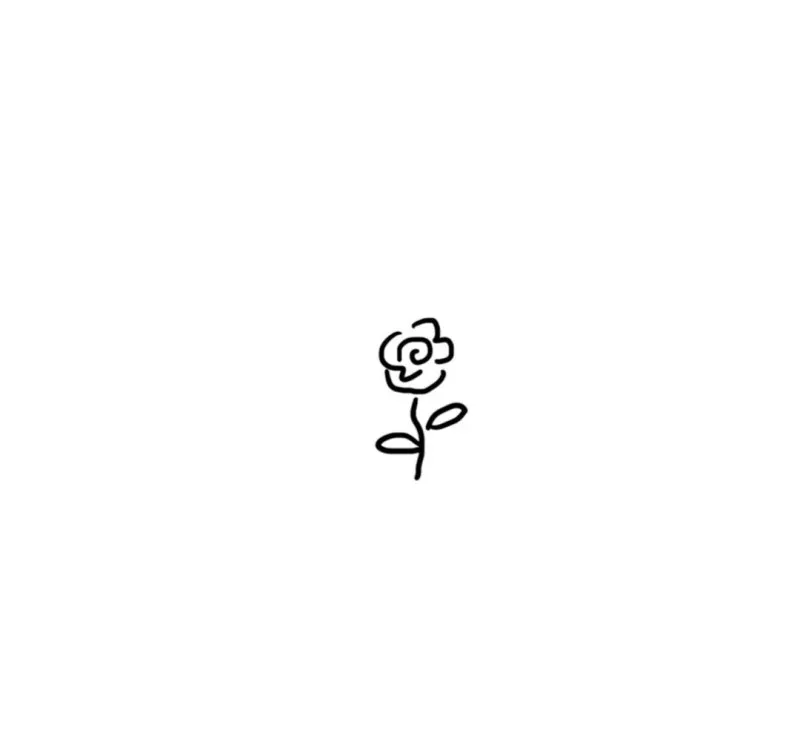 꽃 타투