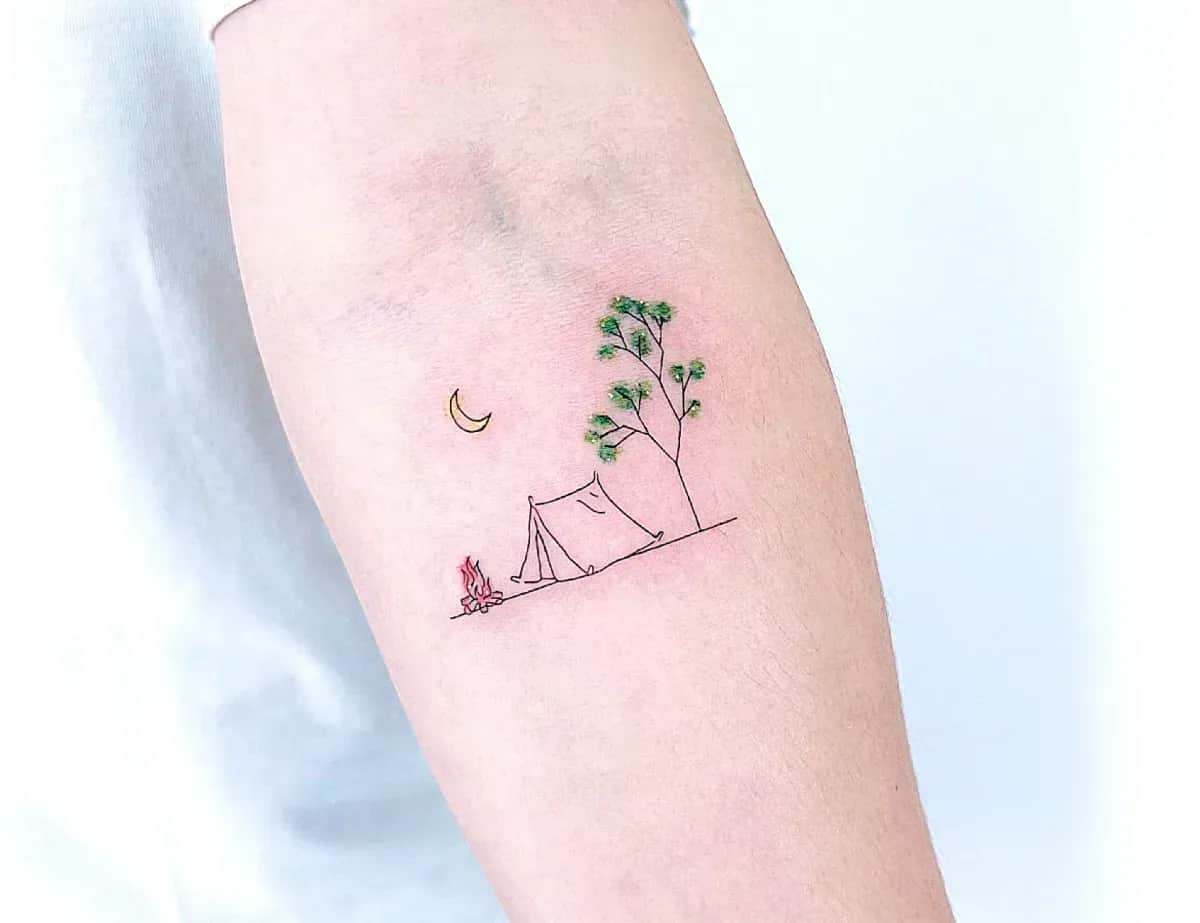 인천타투 주안타투 캠핑타투 나무타투 달타투