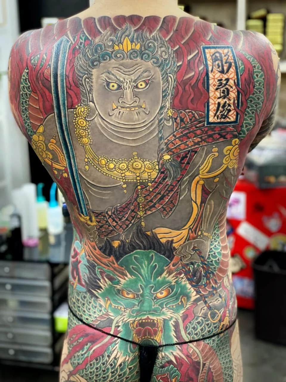 노잔디 타투 - 전신 이레즈미