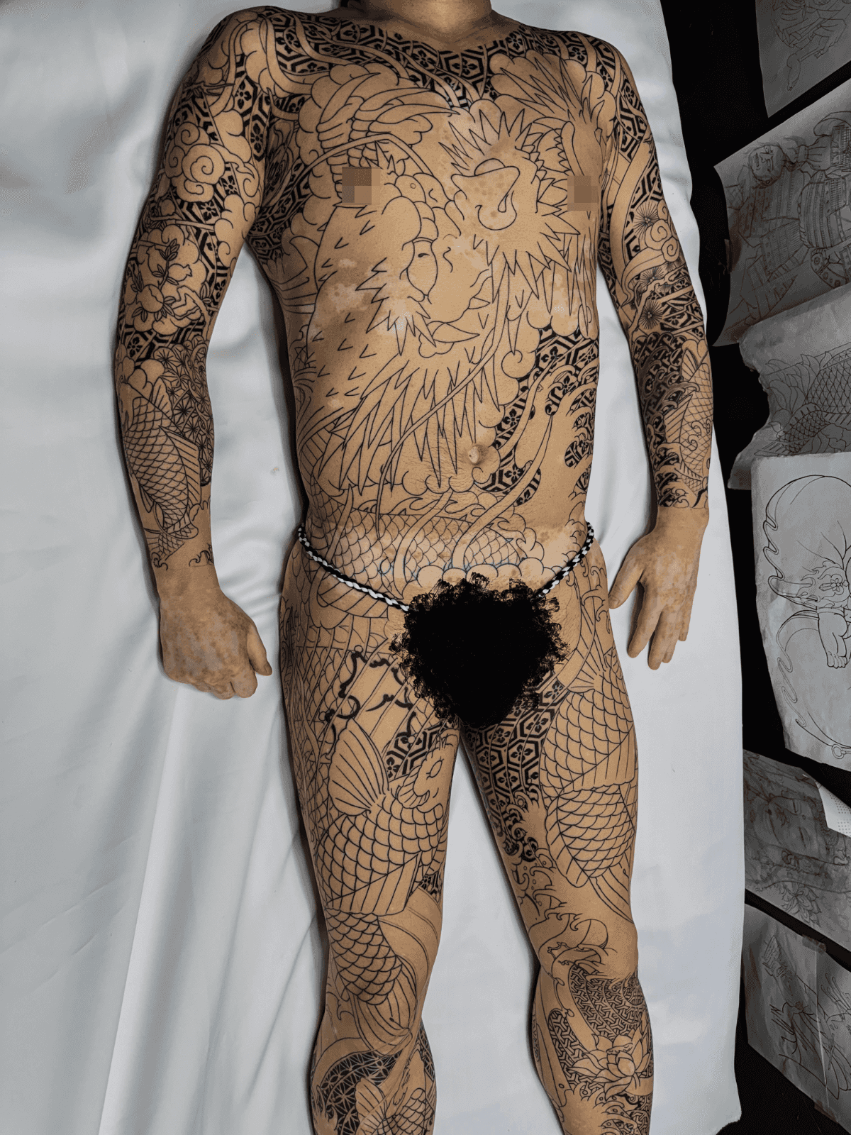 Oroentaltattoo 이레즈미 전신타투 백반증커버 부천타투 제로타투