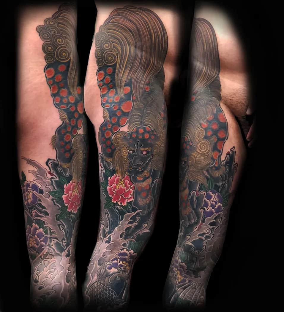 노잔디 타투 - 긴다리 이레즈미