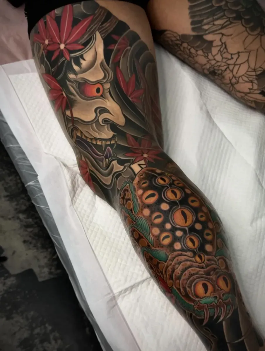 한야와 거미요괴 긴다리