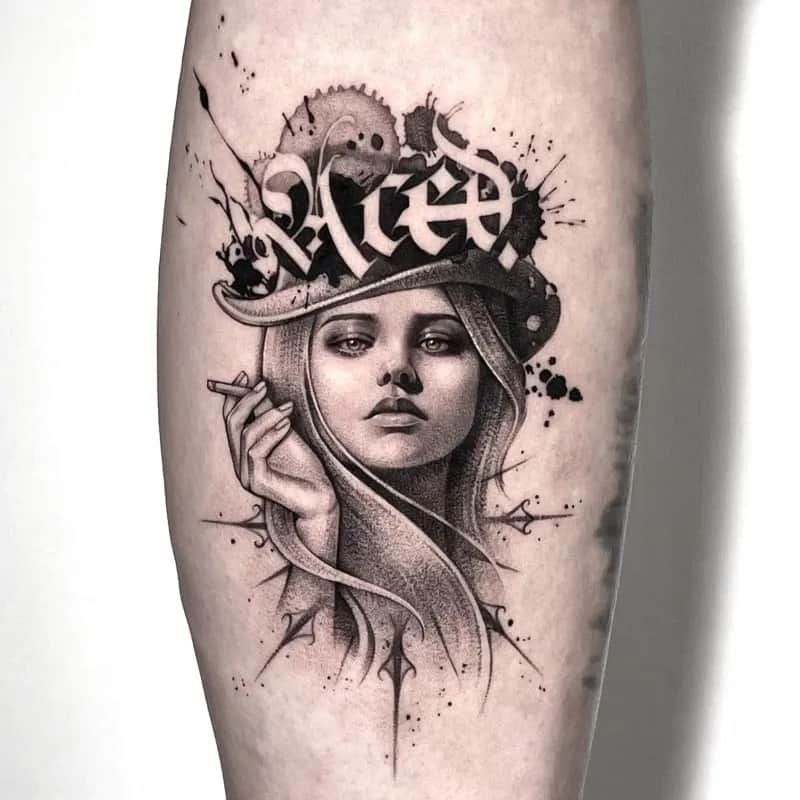 인물디자인 타투