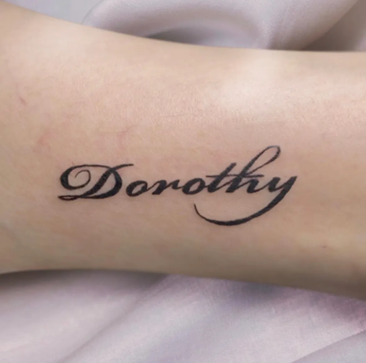 레터링 타투 - 1