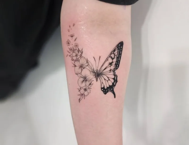 전주나비타투꽃타투