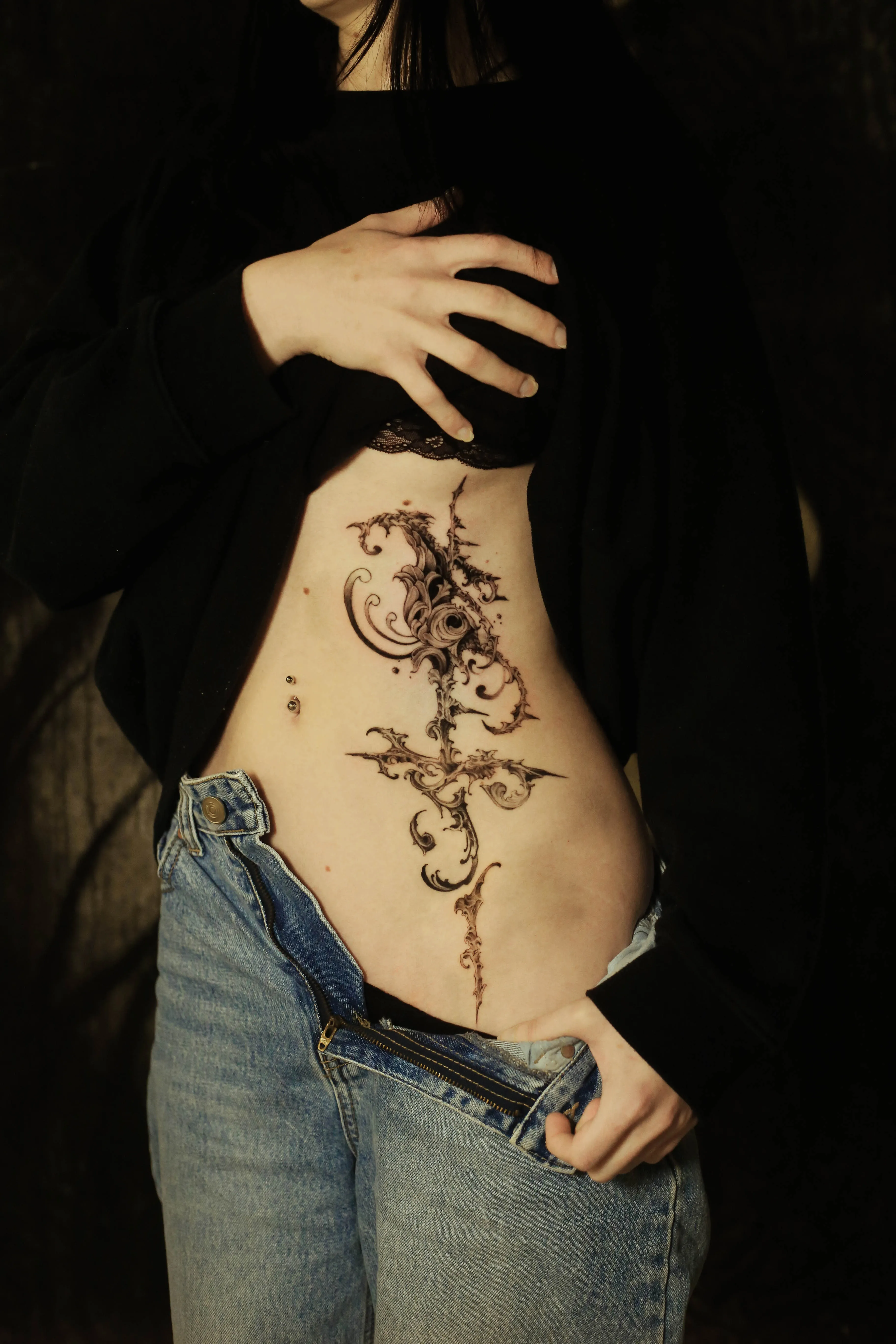 옆구리 네오 트라이벌