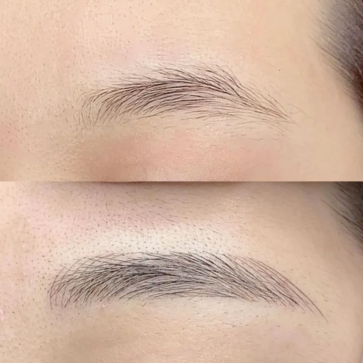 여자자연눈썹/엠보눈썹/눈썹문신
