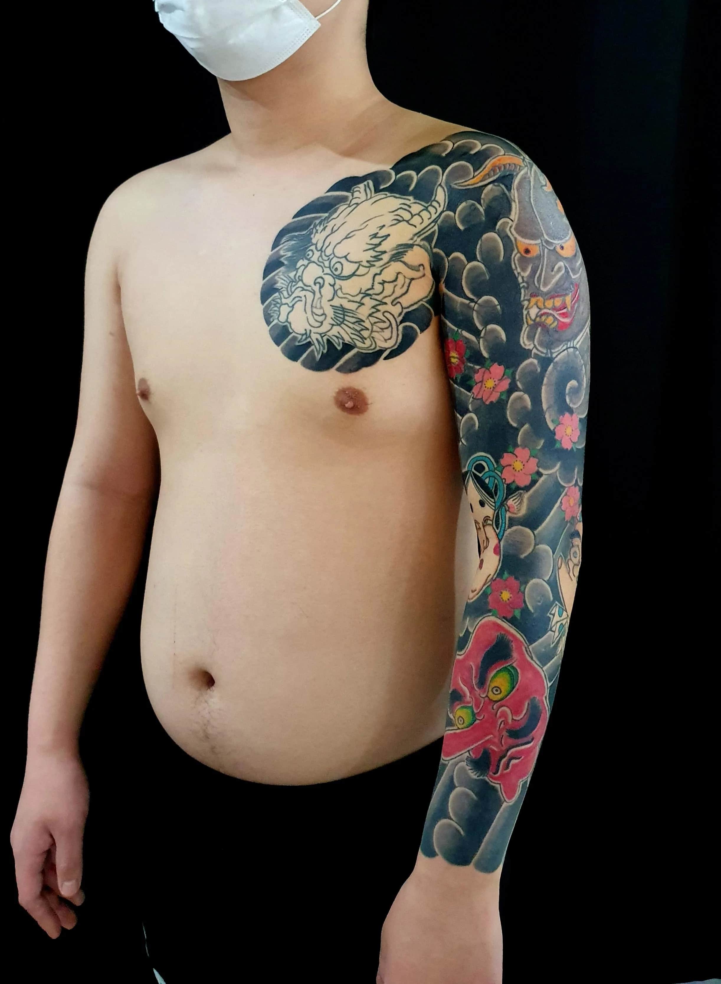 긴팔 연장 및 커버업 이레즈미