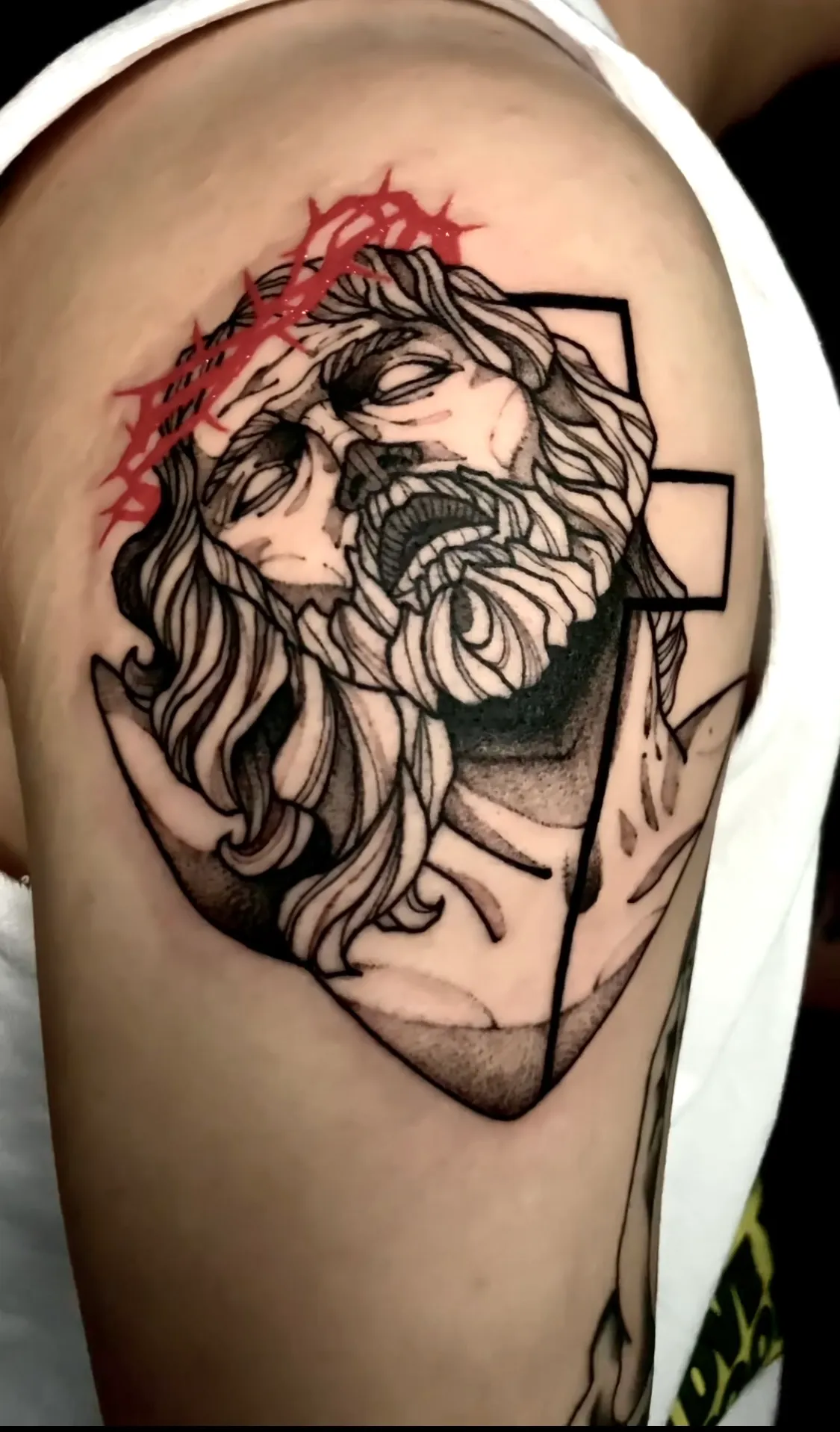 (인천타투,구월동타투)예수 타투