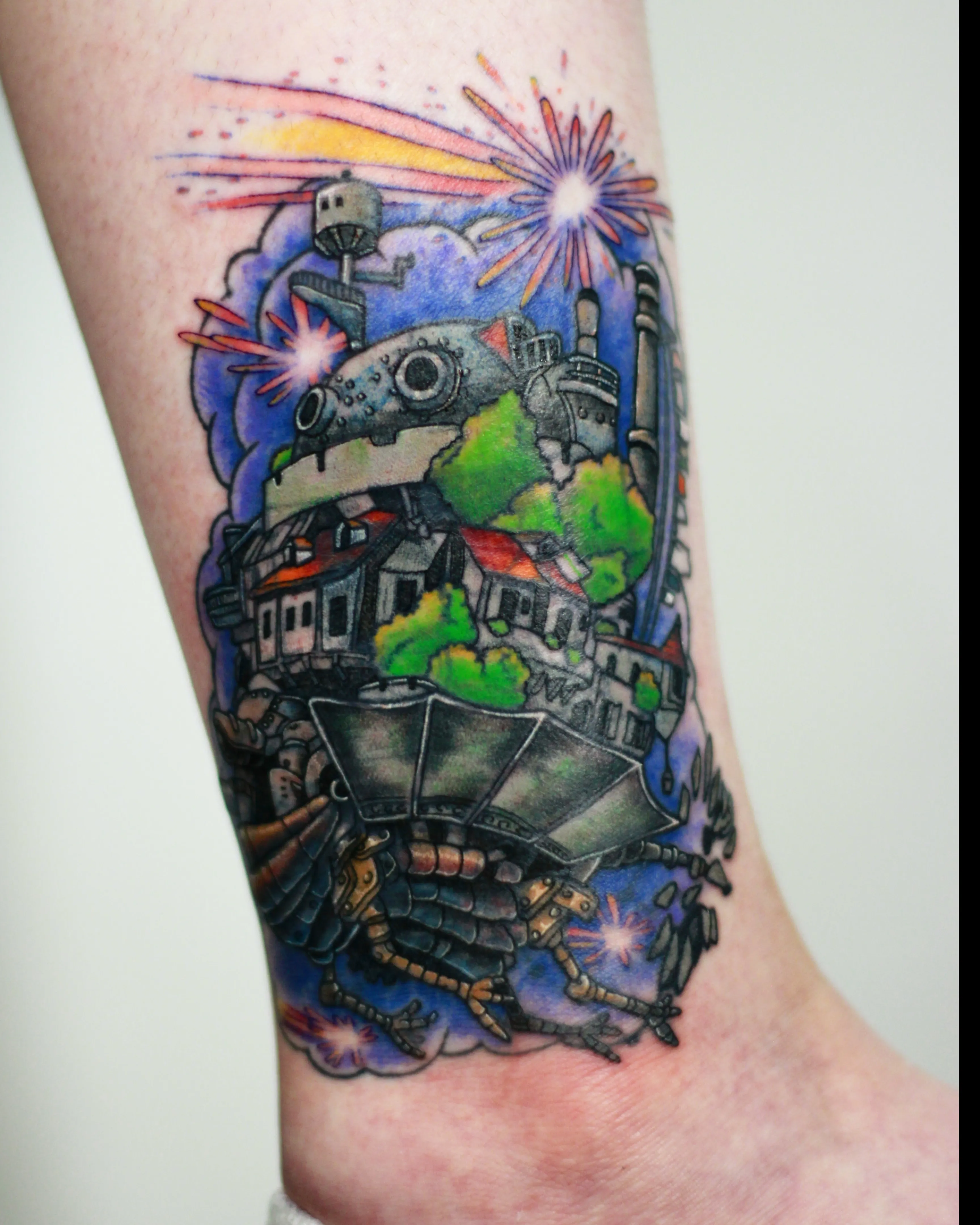 커버업 하울의움직이는성 풀컬러