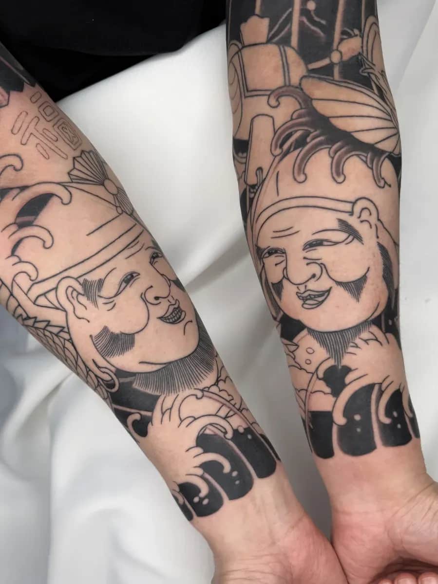 이레즈미타투 긴팔연장 칠복신타투 부천타투 인천타투 시흥타투 제로타투