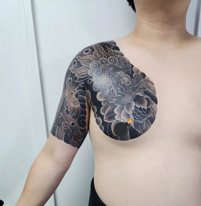 대구가슴반팔이레즈미, 해태타투, 대구이레즈미, 대구타투, 대구커버업타투 잘하는곳, 동성로타투, 교동타투, 반월당타투, 반월당이레즈미, 동성로이레즈미.